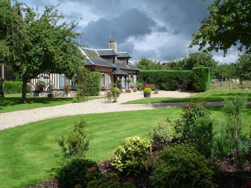 La Ferme Du Pressoir Guest House Conteville  エクステリア 写真